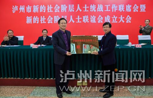 泸州市新的社会阶层人士联谊会正式成立(图2)