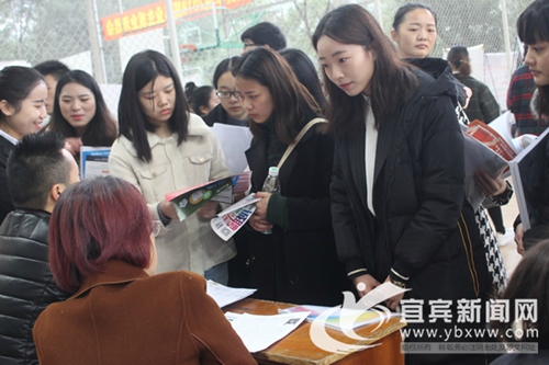 宜宾学院举行秋季双选会 6500个岗位虚位以待(图2) 宜宾学院举行秋季双选会 6500个岗位虚位以待(图2)