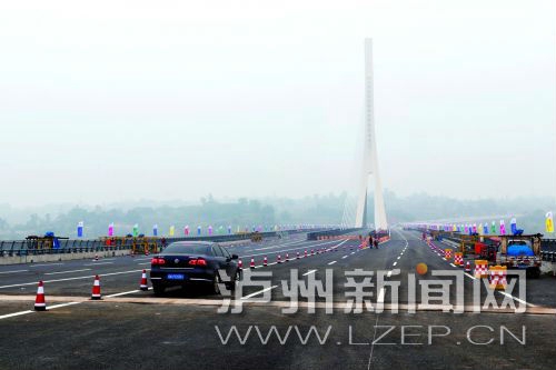 泸州沱六桥功能性通车&nbsp;明年春节前或全面开放(图3)