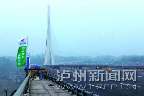 泸州沱六桥功能性通车&nbsp;明年春节前或全面开放(图4)