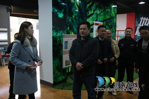泸县副县长先泽平到潮河镇督查学校安全工作