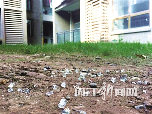 内江一国际社区三次发生高层玻璃窗坠落事件(图4) 内江一国际社区三次发生高层玻璃窗坠落事件(图4)