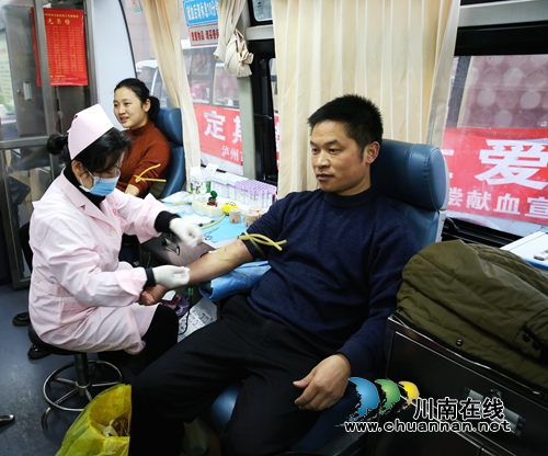 龙马潭区机关干部职工踊跃参加无偿献血活动(图4)