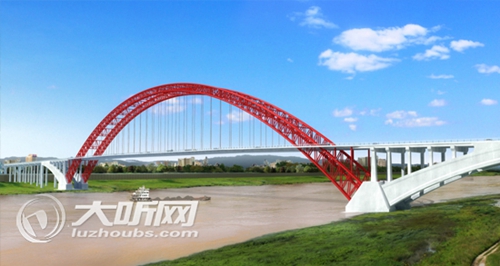 泸州又要新修一座跨江大桥&nbsp;双向四车道