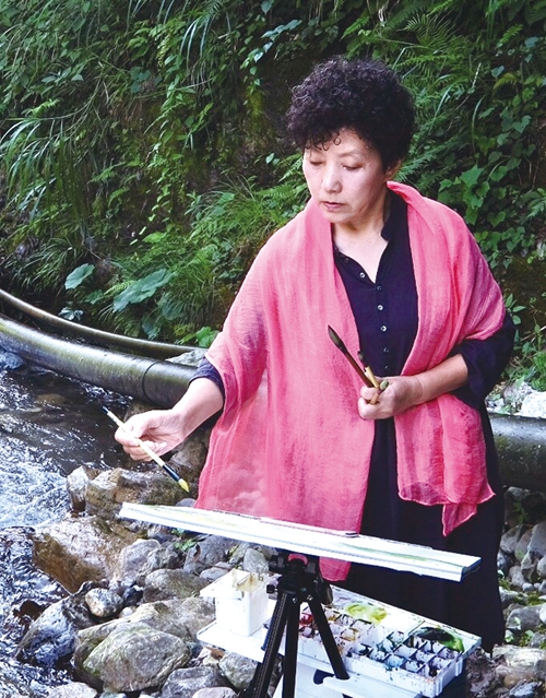 谢兰：入景入情&nbsp;用兰心诠释质朴大美(图2)