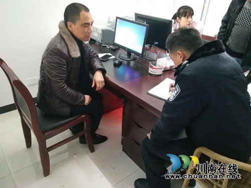 宜宾筠连交警大队沐爱中队深入乡镇交管办检查指导冬季交管工作