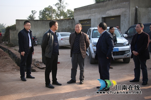黄勇到泸县潮河镇调研瓦子交通枢纽建设