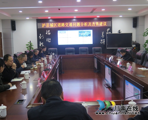 泸县邀请专家研讨城区道路交通(图1)