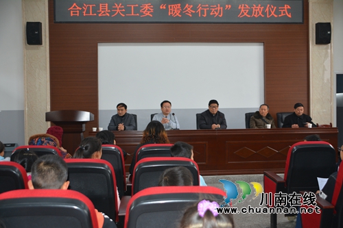 合江县关工委到虎头镇中心小学校开展“暖冬行动”(图2)