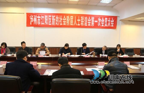 泸州市江阳区新的社会阶层人士联谊会成立(图1) 泸州市江阳区新的社会阶层人士联谊会成立(图1)