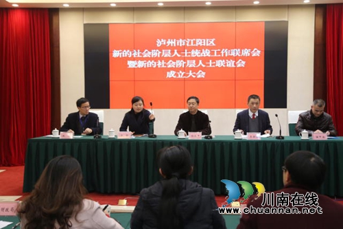 泸州市江阳区新的社会阶层人士联谊会成立(图2) 泸州市江阳区新的社会阶层人士联谊会成立(图2)
