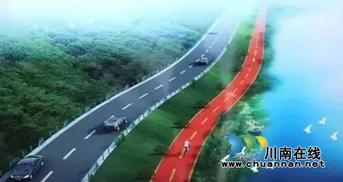 泸州沿沱江旅游道路春节前通行 体验骑游赏景(图2) 泸州沿沱江旅游道路春节前通行 体验骑游赏景(图2)