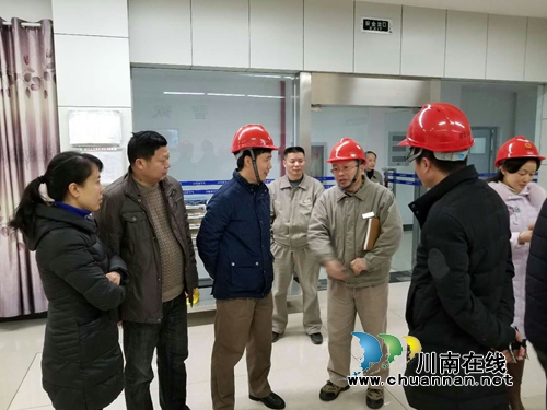 泸州市经信委率队到合江临港园区督察安全环保工作