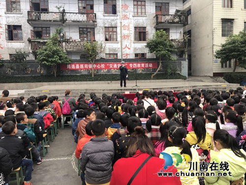 宜宾筠连县交警大队巡司中队强力出击&nbsp;夯实农村道路管控