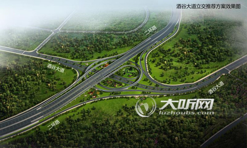 春节后泸州二环路建设全面推开 预留轻轨线(图3) 春节后泸州二环路建设全面推开 预留轻轨线(图3)