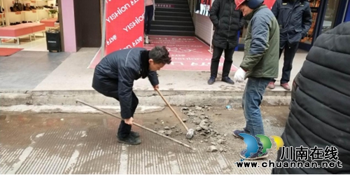 古蔺县住建局开展市容秩序专项整治行动(图2)