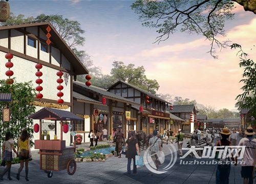 泸州首个文旅综合体“尧坝驿”预计5月开放(图2)