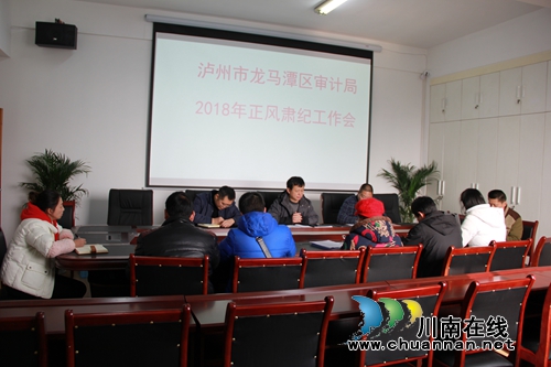 龙马潭区审计局：正风肃纪不松劲&nbsp;深入推进党风廉政建设