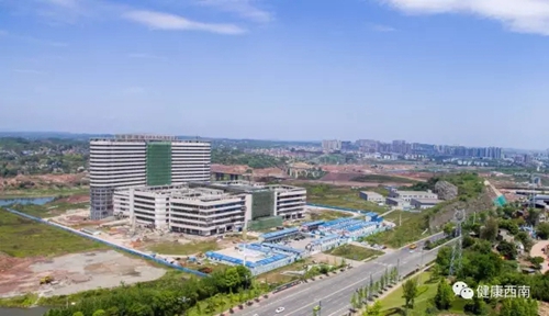 西南医疗康健中心建成啥样了？航拍带你看看去！(图2)