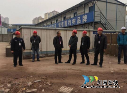 龙马潭区城管局开展节前市容市貌及安全生产大检查(图1)