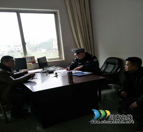 泸县牛滩交警狠抓客货运企业春运安全