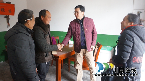 泸县立石镇：走访慰问暖心人&nbsp;齐心共度幸福年
