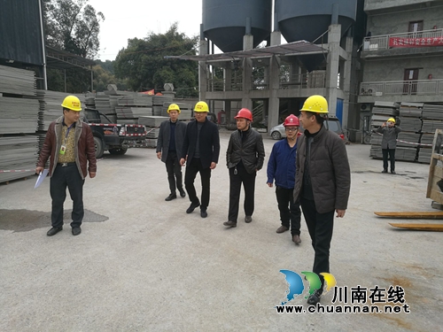 泸县太伏镇开展节后企业复工复产安全检查