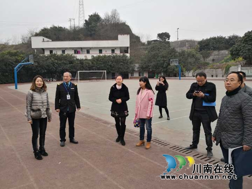 江阳区华阳街道开展春季校园安全专项检查(图1)