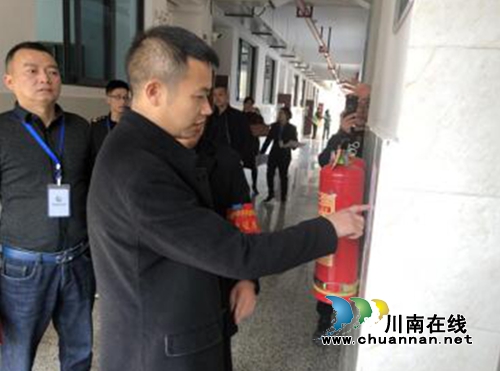 江阳区张坝街道春节后学校安全大检查
