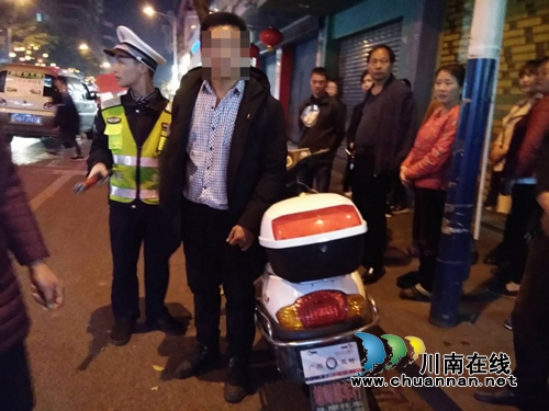 宜宾筠连交警大队持续高压夜查酒驾