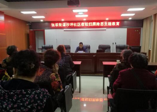 江阳区张坝街道沙坪社区:扫黑除恶在行动(图1) 江阳区张坝街道沙坪社区:扫黑除恶在行动(图1)