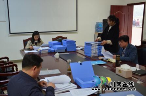 川煤芙蓉公司到威鑫煤业检查指导2017年度党群工作建设(图2)