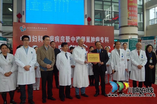 中德妇科肿瘤病房暨中德卵巢癌肿瘤专科授牌(图2) 中德妇科肿瘤病房暨中德卵巢癌肿瘤专科授牌(图2)