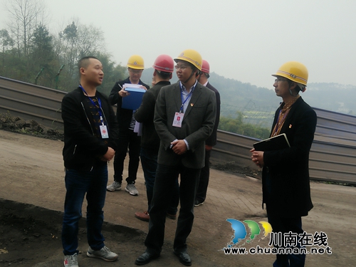 泸县环保局到立石镇开展企业复工复产检查