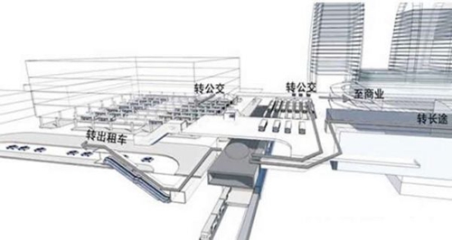交通枢纽+城市地标&nbsp;宜宾高铁站综合体这样打造(图4)
