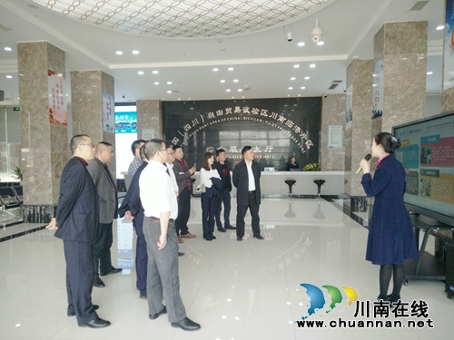 合江临港园区率队到泸州市园区考察学习