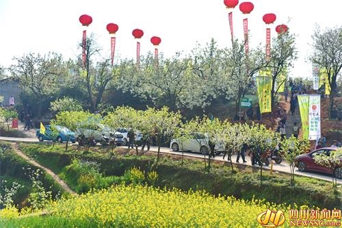 宜宾南溪乡村旅游节暨仙临梨花节开幕(图2)