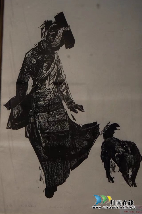 翰墨丹青传真情！泸州名家书画亮相东门城楼(图7)