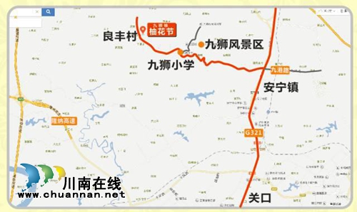 第二届泸州九狮柚花节4月7日开幕(图4)