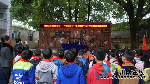 纳溪区棉花坡镇：“做自己的首席安全官—平安校园行”