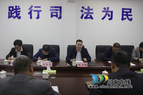 泸县县委副书记张学彬调研司法行政系统改革工作