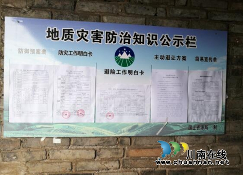泸州市国土资源局全力做好2018年汛前地质灾害防治工作