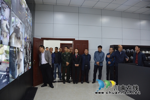 付小平深入江阳区法院视察工作(图1)