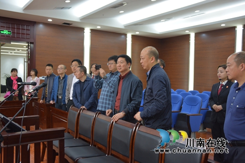 付小平深入江阳区法院视察工作(图4)