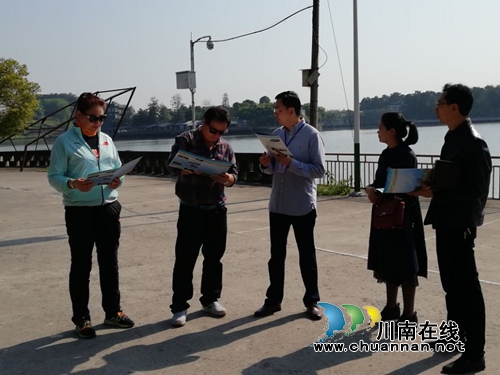 中国滑水队到泸县立石镇玉龙湖参观考察(图1)