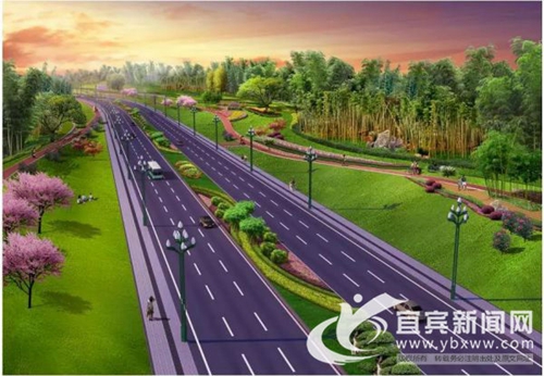 打造竹文化特色&nbsp;长宁迎宾景观大道4月底建成(图2)