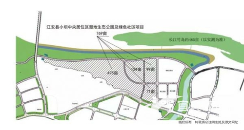 打造湿地生态公园&nbsp;宜宾江安建1234亩长江竹岛(图1)