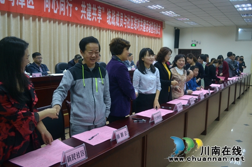 龙马潭区统战成员与社区结对探索共建新模式(图3) 龙马潭区统战成员与社区结对探索共建新模式(图3)