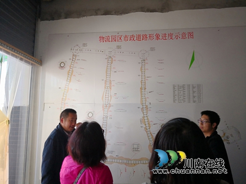 龙马潭区审计局对省审计厅&nbsp;“项目年”&nbsp;决策部署推进项目实地踏勘(图1)