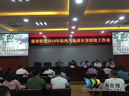 江阳区张坝街道召开地质灾害防治工作部署会(图1) 江阳区张坝街道召开地质灾害防治工作部署会(图1)